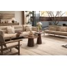 Table basse Jules Ø 45×H 50 cm bois de manguier massif brun clair