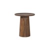Table basse Jules Ø 45×H 50 cm bois de manguier massif brun clair