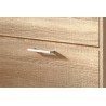 Meuble à chaussures Carini 4 tiroirs Sonoma – 155×63×23 cm décor bois