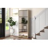 Meuble à chaussures Mex 4 tiroirs + miroir Sonoma – 161×60,5×23,5 cm