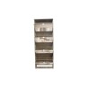 Meuble à chaussures Mex 4 tiroirs + miroir Sonoma – 161×60,5×23,5 cm