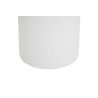 Table TF2404 210 × 120 cm Cementex blanc – design moderne à pied central