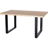 Salle à manger Marnix – buffet 2 portes + vitrine + table 200×100