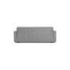 canapé-lit, Manisa, gris clair, clic-clac, convertible, tissu, gain de place, sofa-lit confortable, 2,5 places
