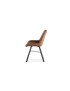 Chaise Pablo 9105 brun foncé – lot de 2 – design moderne & confort