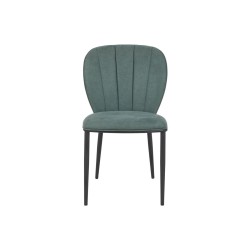Chaise ST2211 vert – lot de 2 – design coloré & élégant