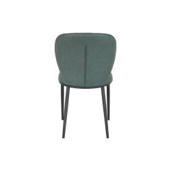 Chaise ST2211 vert – lot de 2 – design coloré & élégant
