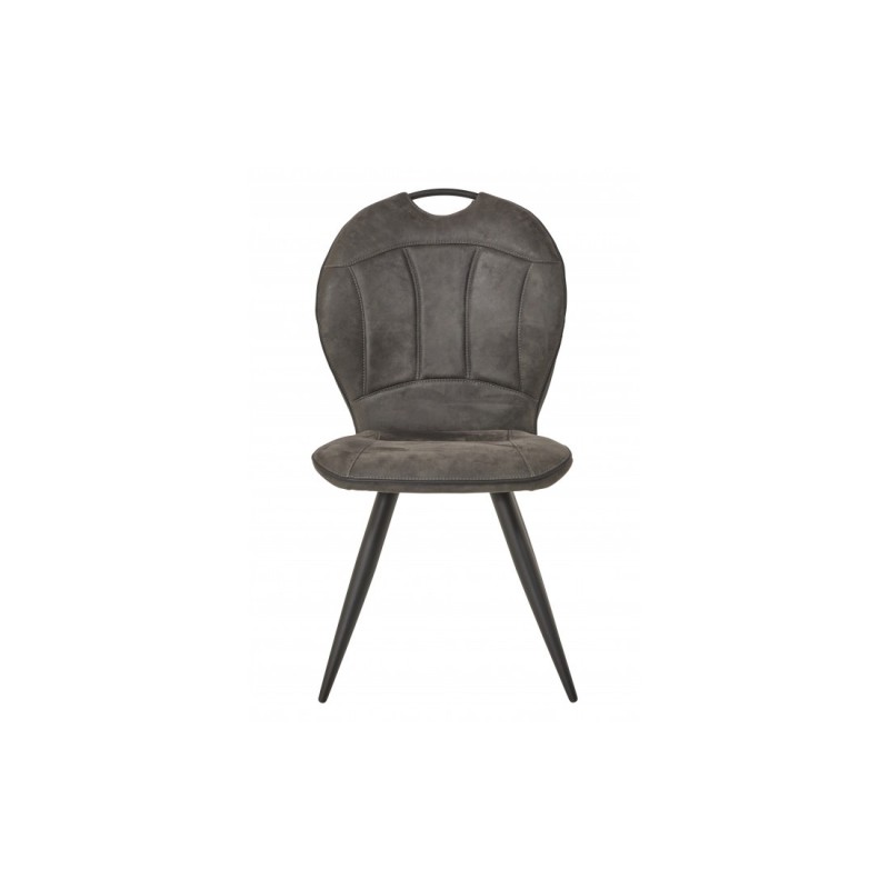 Chaise 1911 tissu anthracite – lot de 4 – design élégant & confortable
