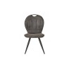 Chaise 1911 tissu anthracite – lot de 4 – design élégant & confortable