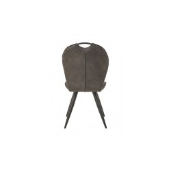 Chaise 1911 tissu anthracite – lot de 4 – design élégant & confortable