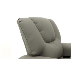 fauteuil enfant, Renée, relax enfant, simili-cuir PU, métal, noir, gris, rose, fauteuil ludique