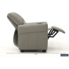 fauteuil enfant, Renée, relax enfant, simili-cuir PU, métal, noir, gris, rose, fauteuil ludique