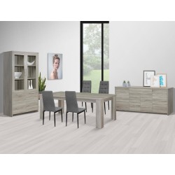 Pack UN – Ensemble salon, salle à manger et chambre moderne – Livraison gratuite