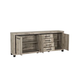 Buffet Elegance 225 cm Canada Oak – Meuble salle à manger design