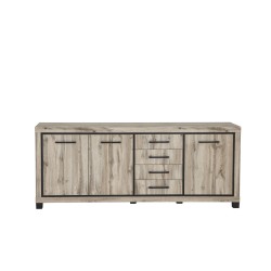 Buffet Elegance 225 cm Canada Oak – Meuble salle à manger design