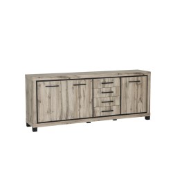 Buffet Elegance 225 cm Canada Oak – Meuble salle à manger design