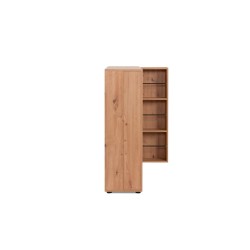 Meuble à chaussures Satos 02A – Chêne atelier – 2 portes