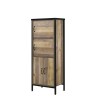 Commode MTL‑29 imitation chêne – 4 portes – Design moderne et pratique
