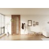 Porte-manteaux Kassie Blanc – métal Ø 48 cm H 174 cm, design minimal