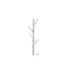 Porte-manteaux Kassie Blanc – métal Ø 48 cm H 174 cm, design minimal