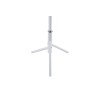 Porte-manteaux Kassie Blanc – métal Ø 48 cm H 174 cm, design minimal