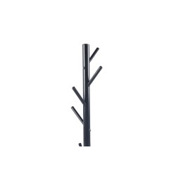 Porte-manteaux Kassie Noir – Métal Ø 48 cm H 174 cm, design épuré