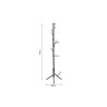 Porte-manteaux Kassie Noir – Métal Ø 48 cm H 174 cm, design épuré