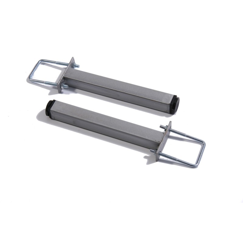 Pieds milieu réglables 21–25 cm pour sommier – réf. 12000, métal robuste