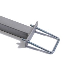 Pieds milieu réglables 21–25 cm pour sommier – réf. 12000, métal robuste
