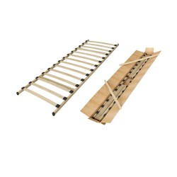 Sommier à lattes Alpha 70×200 KIT – Ultra-bas 6 cm, léger & pratique