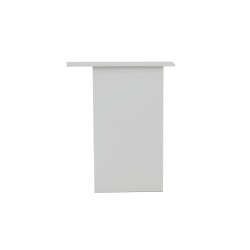 Bureau Mateo 3 tiroirs – MDF blanc 121×60 cm, design élégant et fonctionnel