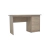 Bureau Mateo 3 tiroirs décor Sonoma – MDF 121×60 cm, esthétique et fonctionnel