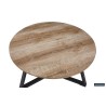 Table basse Paso 1 Chêne Vieilli 80×80 cm – MDF décor rustique, solide & stylée