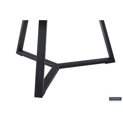 Table basse Paso 1 Chêne Vieilli 80×80 cm – MDF décor rustique, solide & stylée