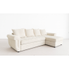 Canapé d'angle réversible avec lit et coffre 260x150 cm Plaisirs Meubles