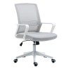 Chaise de bureau 8315M – Noir ou Blanc – Réglable & ergonomique