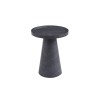 Table basse Manus 45 cm Gris Foncé – Plateau MDF à rebord, Design compact