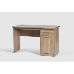 Bureau MH-6073 121 cm décor Sonoma – 1 porte & 1 tiroir | 2 coloris
