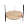 Table basse Dalina 45 cm Chêne Vieilli – MDF bord relevé, compacte & élégante