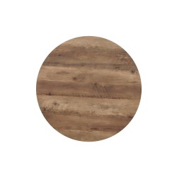 Set 2 tables basses Aziz Mango – MDF 25 mm, pieds métal, dimensions 80×80 et 50×50 cm