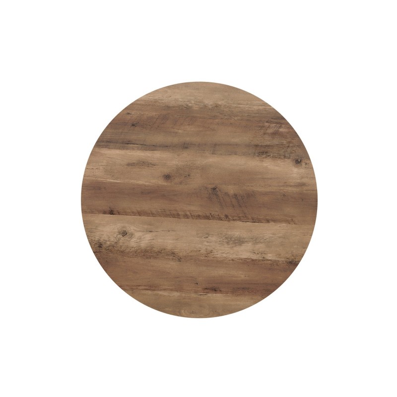Set 2 tables basses Aziz Mango – MDF 25 mm, pieds métal, dimensions 80×80 et 50×50 cm