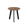 Set 2 tables basses Aziz Mango – MDF 25 mm, pieds métal, dimensions 80×80 et 50×50 cm