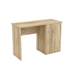 Bureau OLI BIURKO 1D | Compact 120×50×75 cm | 1 tiroir + 1 porte | Réf. 24FOLX03
