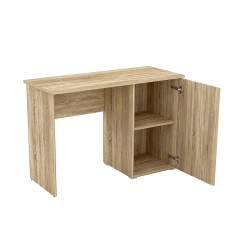 Bureau OLI BIURKO 1D | Compact 120×50×75 cm | 1 tiroir + 1 porte | Réf. 24FOLX03