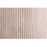 Table basse Lagos Ø 50 cm Travertin Beige – Plateau MDF 25 mm 3D, H 46 cm