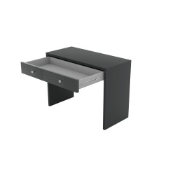 Bureau IVO 1S | Compact 110×50×78 cm | Fonctionnel avec espace rangement | Réf. 24G0LW03