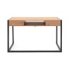 Bureau Denver 30 | Décor chêne artisan + anthracite | 120×60×75 cm