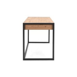 Bureau Denver 30 | Décor chêne artisan + anthracite | 120×60×75 cm
