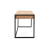 Bureau Denver 30 | Décor chêne artisan + anthracite | 120×60×75 cm