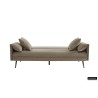 canapé-lit, Sivas, beige, gris, canapé convertible, mousse froide, bois d’eucalyptus, canapé gain de place, couchage d’appoint